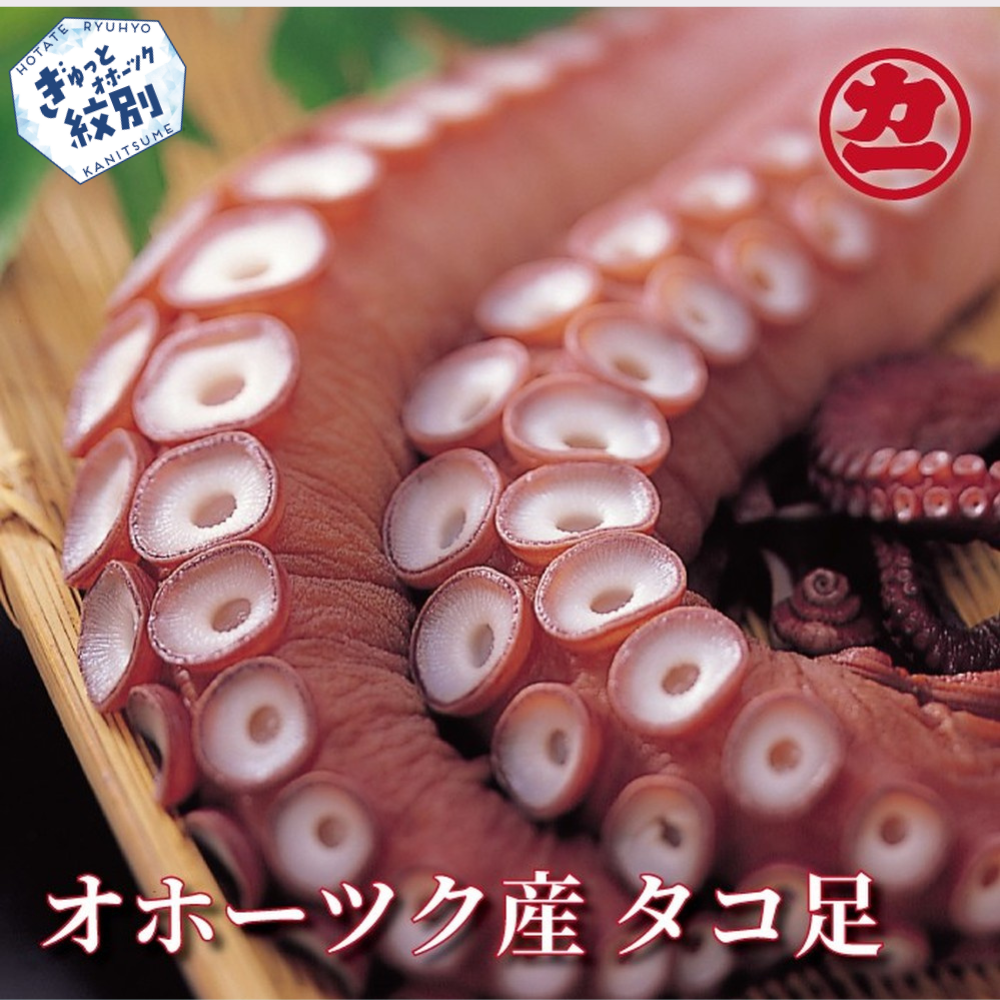 14-206 オホーツク産タコ足｜ふるラボ