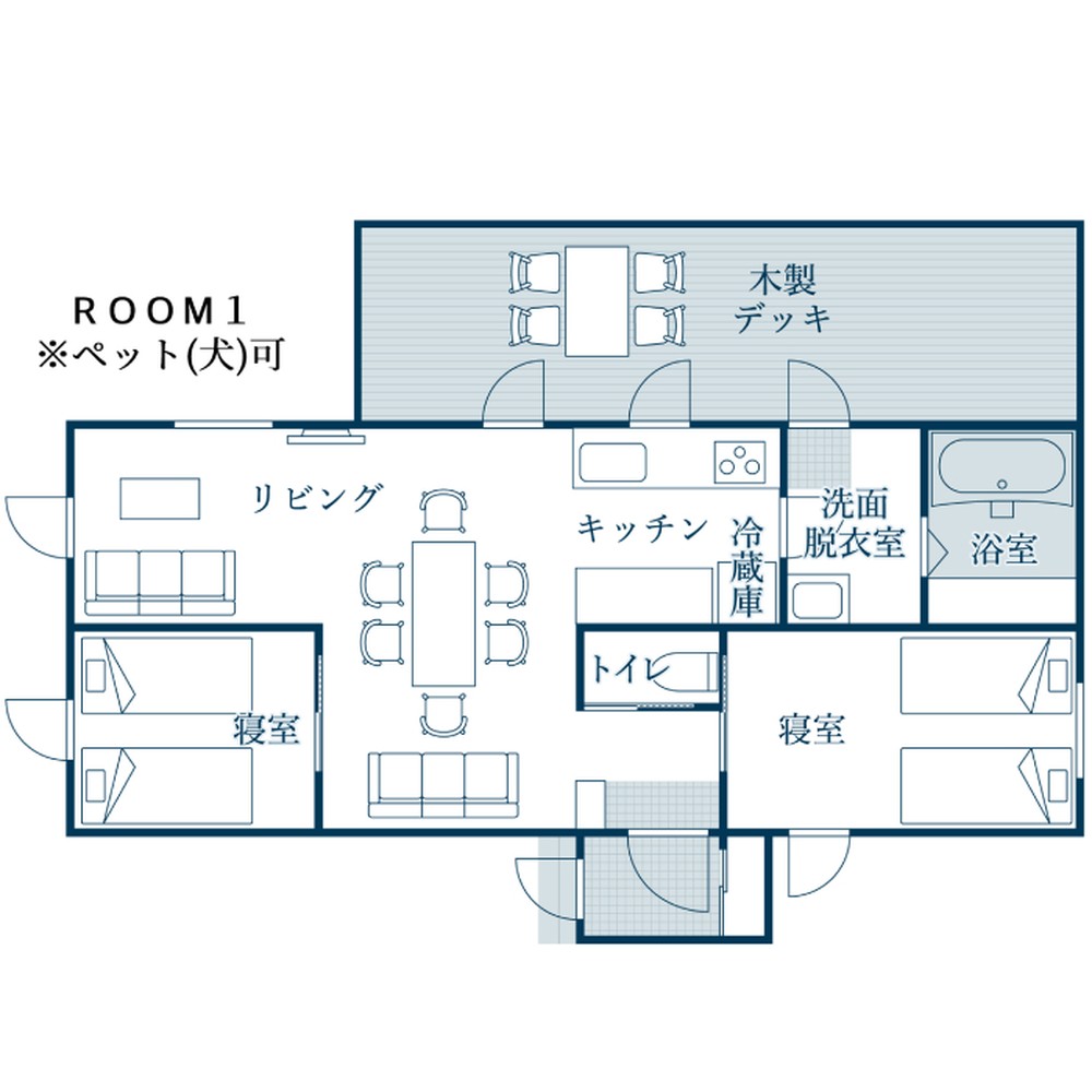 264-2 VILLA AL MARE２泊宿泊券【一棟貸コテージ（定員6名）】