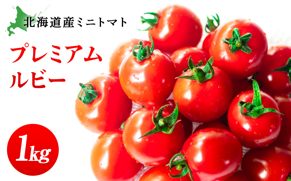 【2026年発送】〈萬福農研〉産地直送！ミニトマト(プレミアムルビー) 1kg