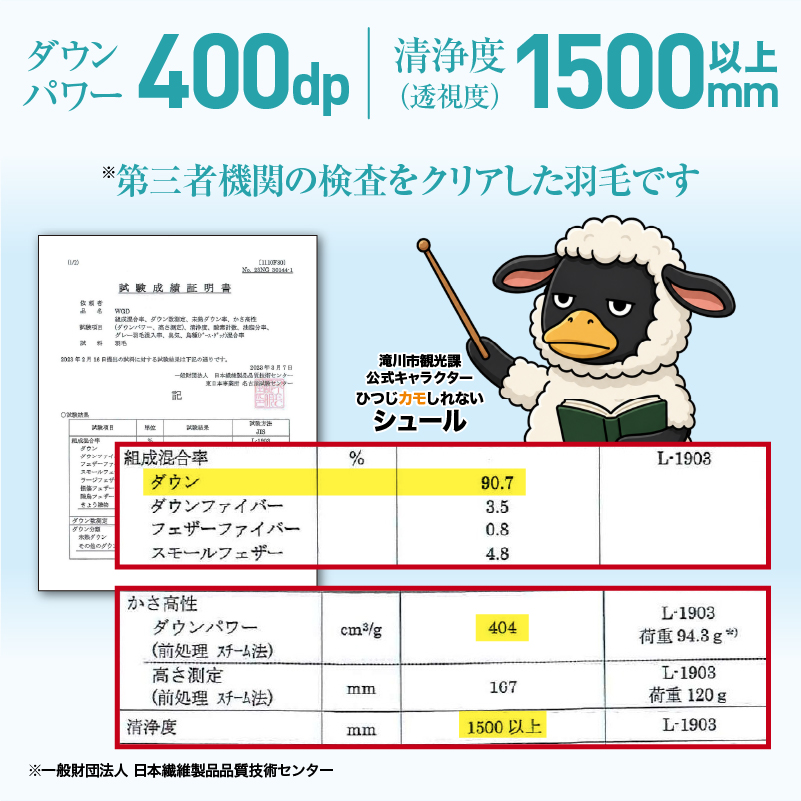 羽毛布団 Royalシリーズ ホワイトグースダウン90% 肌掛け ダウンケット 通年【ダブル】400dp以上 ホテル仕様 完全国内生産 北海道滝川市