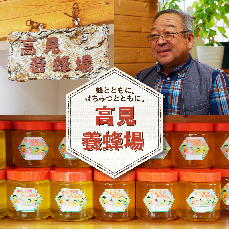 【北海道滝川産】高見養蜂場の純粋はちみつ(アカシヤ600g×1本)｜国産 日本製 天然 無添加 純粋 非加熱 生はちみつ ミツバチ ハニー 栄養 健康 美容 ビタミン ミネラル 抗生物質 プロポリス アミノ酸 濃厚 ギフト 贈答