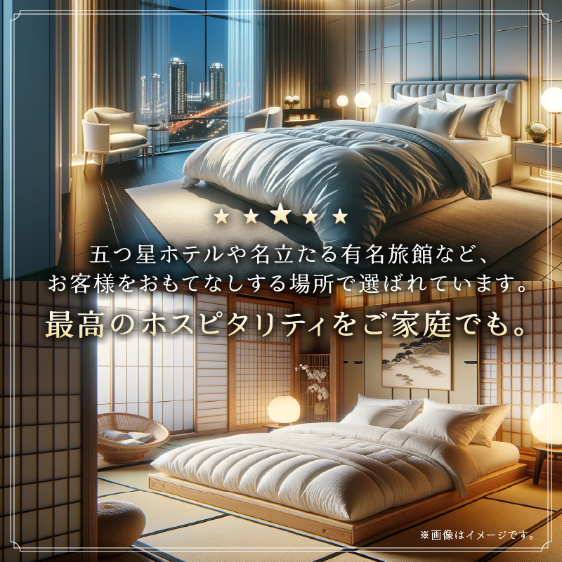 【クイーン】羽毛増量 羽毛布団 掛け布団 羽毛掛け布団＜Premium Plus＞｜ 日本製 洗える ホテル仕様 寝具 ベッド 布団 綿100％ 受注生産 完全国内生産 国産 一流ホテル テーマパーク 抗菌防臭 快眠 北海道 【 滝川市 】-
