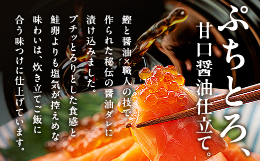 【お試しパック！】 100g いくら（鱒卵） イクラ 醤油漬け 森町 いくら醤油漬け しょうゆ漬け 海産物 加工品 ふるさと納税 北海道 お試し 10000円＜ワイエスフーズ＞ mr1-1225