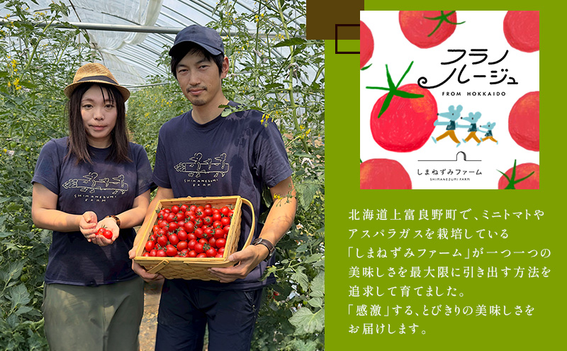 訳あり 北海道 完熟 新鮮 ミニトマト フラノルージュ 2kg 上富良野 自宅用 野菜 産地直送