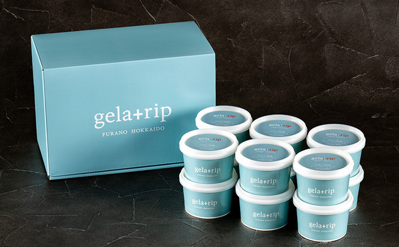 ≪3ヵ月定期便≫ びえい牧場ジャージーミルクジェラート24個 gelatrip's selection 北海道 上富良野町 アイス