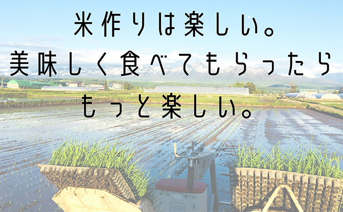 ◆3ヶ月に1回お届け/計3回定期便◆ななつぼし 無洗米 5kg /北海道 上富良野産 ～It's Our Rice～ お米 米 コメ 白米 ライス ご飯 ブランド米 銘柄米 お弁当 おにぎり 北海道産 食卓 産地直送 主食 炭水化物