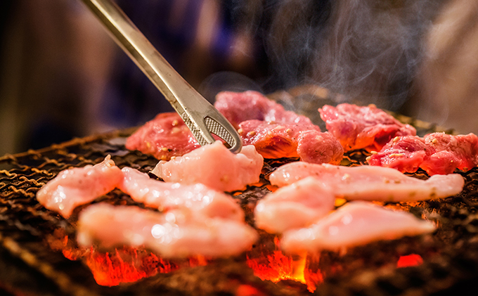 かみふらの多田精肉店 豚ホルモン 2種 各500g×2袋 計2kg 焼肉 ホルモン 豚 みそ しお 味噌 塩 自家製だれ 北海道 上富良野町 豚肉／ホルモン 