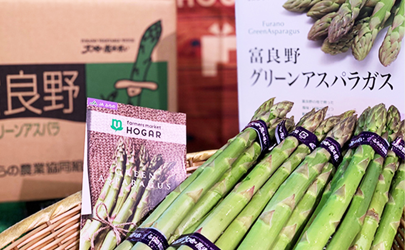 【令和9年産】アスパラガス グリーンアスパラ 1kg Lサイズ アスパラ 野菜 北海道 上富良野町 ふらの農業協同組合