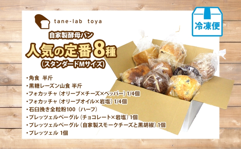 自家製酵母パン 人気の定番セット Mサイズ 2ヵ月連続お届け
