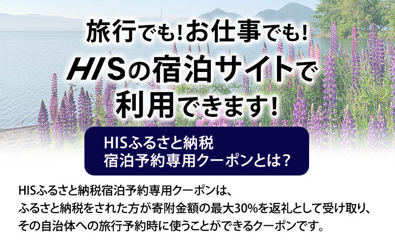 HISふるさと納税宿泊予約専用クーポン（北海道洞爺湖町）【15,000円分】 宿泊 ホテル 観光 ふるさと納税 洞爺湖 温泉 絶景 旅 旅行 トラベル