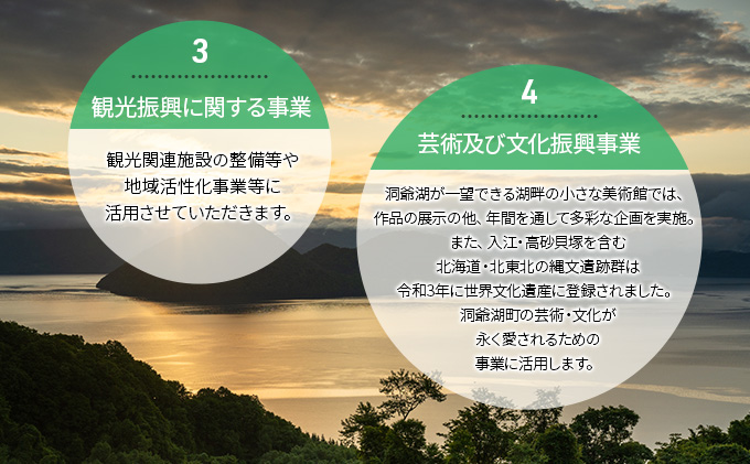 洞爺湖町 寄附のみの応援受付 5,000円コース（返礼品なし 寄附のみ 5,000円） 5000円 