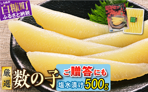 大手百貨店も扱う品質「塩数の子（塩水漬け）【500g】」おせち お正月 数の子 かずのこ 塩数の子 塩かずのこ つまみ 北海道 海鮮 人気 グルメ 食べ物 魚卵 魚 魚介 北海道 白糠町