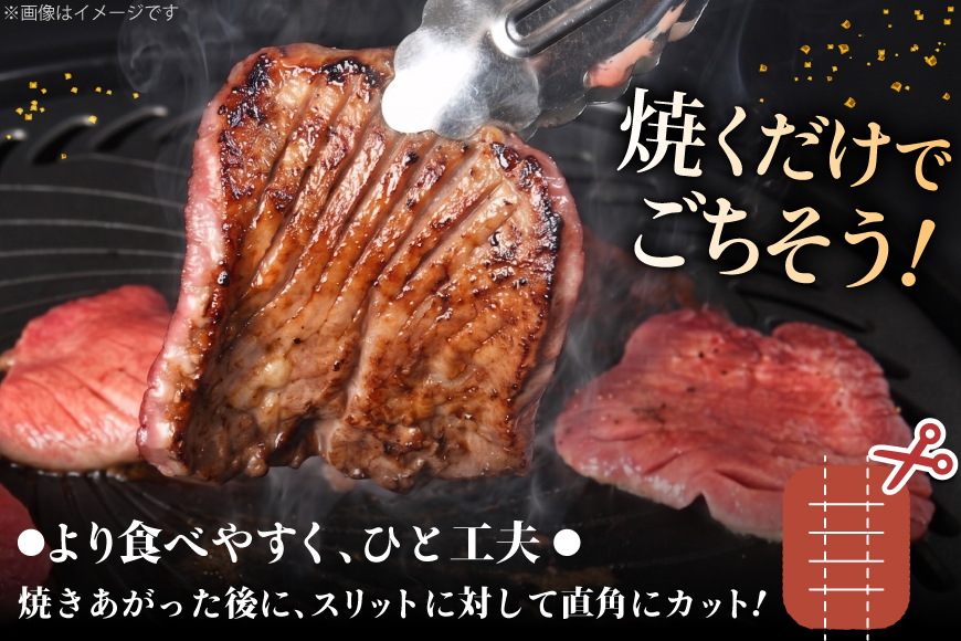 厚切り牛タン 塩味 500g [亀山精肉店 宮城県 気仙沼市 20565156] 精肉 肉 牛肉 牛たん 牛タン ぎゅうたん タン タン塩 厚切り 味付き 冷凍 焼肉 焼き肉 BBQ アウトドア