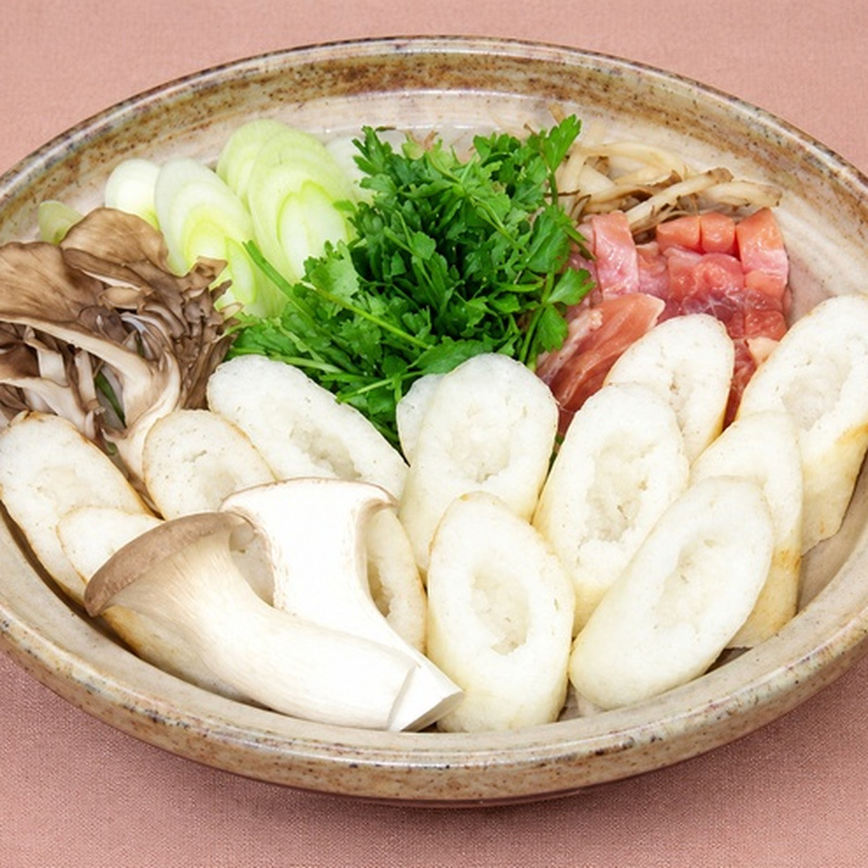 きりたんぽ鍋 5人前 セット 冷蔵  野菜付き つゆ 自家製スープ きりたんぽ 鍋 レシピ付 期間限定 秋田県 能代 お取り寄せ グルメ 人気 送料無料 《都亭》 【10月～2月発送】