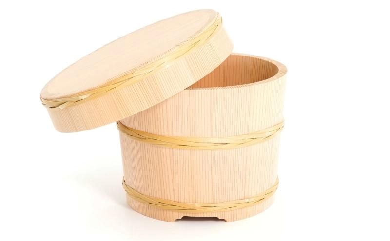 おひつ五合用 　お櫃 5合 キッチン用品 キッチン キッチン雑貨 調理道具 おしゃれ シンプル 工芸品 民芸品 秋田 秋田県 能代市