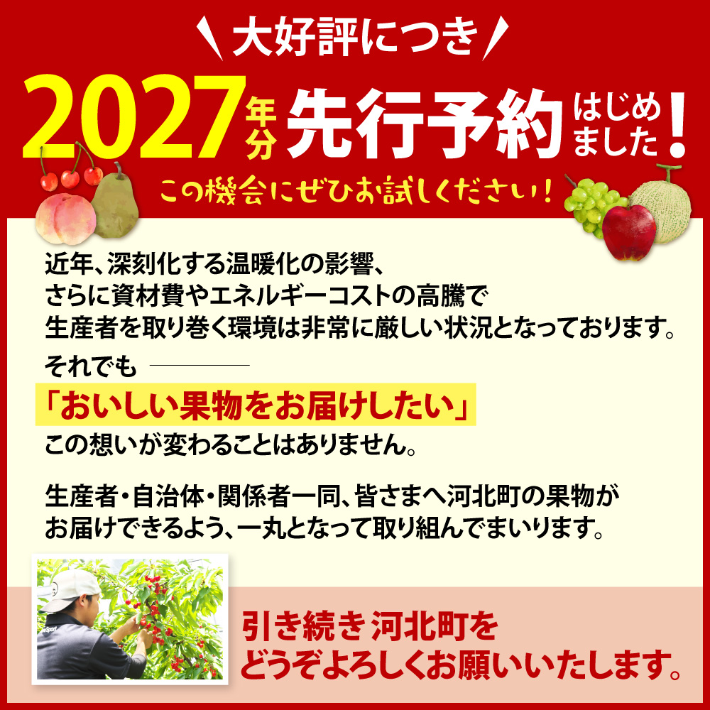 【令和9年産】山形県産 8種類 旬のフルーツ定期便（計8回） ka008-100e008-r9