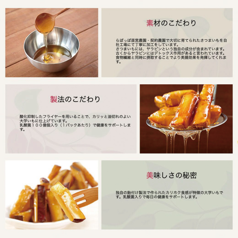 らぽっぽファーム【工場直送】美腸大学いも 2kg｜さつまいも 大学芋 芋 サツマイモ だいがくいも スイーツ お菓子 冷凍 美腸大学芋 人気 送料無料 茨城県 行方市 らぽっぽファーム(CQ-25-1)