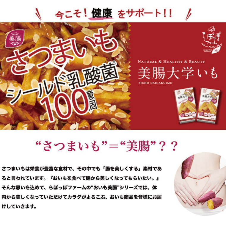 【2025年12月中旬より順次発送】らぽっぽファーム【工場直送】美腸大学いも 1kg｜さつまいも 大学芋 芋 サツマイモ だいがくいも スイーツ お菓子 冷凍 美腸大学芋 人気 送料無料 茨城県 行方市 らぽっぽファーム(CQ-19)