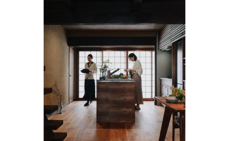 宿場町にある古民家宿 【八百熊川】ふるさと納税宿泊ギフト券(30,000円分) 宿泊券 旅行 宿泊 チケット 若狭町