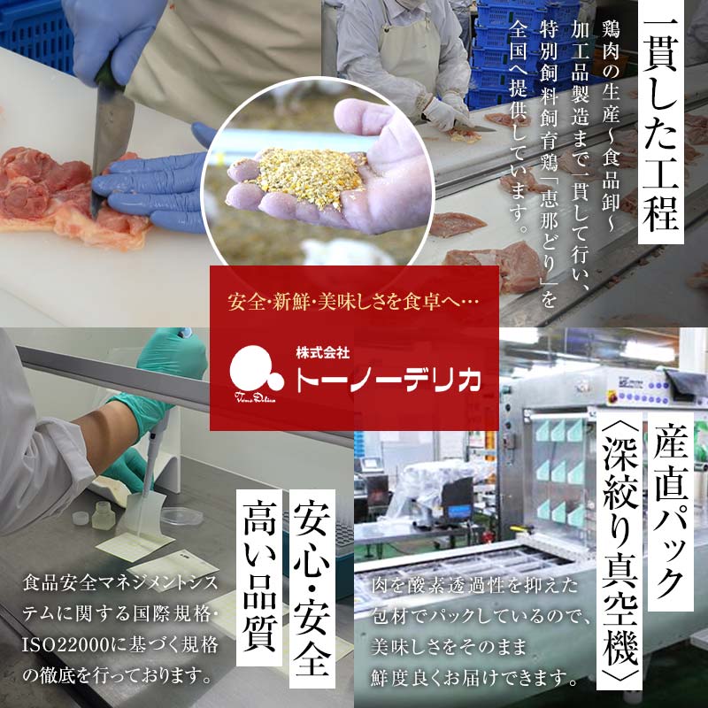 恵那どり砂肝 計4kg F4N-0450