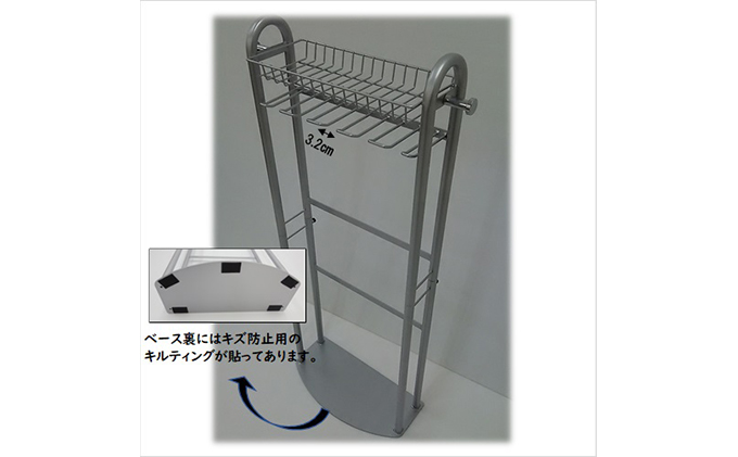 玄関用バットスタンド 野球 ソフトボール グローブ 10本 フック付き インテリア スポーツ用品 組み立て必要 
