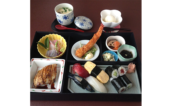 寿し処あおきや　お食事券（30000円分） チケット お寿司 お刺身 焼きあなご バリアフリー イス席 個室 セット 