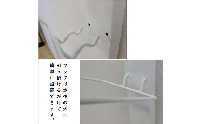 突っ張りシューズラック白 スニーカー ディスプレイ 収納家具 インテリア 靴収納 組み立て必要 工具不要 
