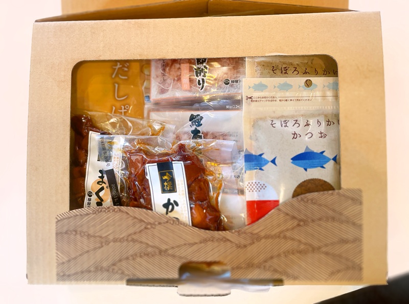a14-126　柳屋本店のご飯のお供セット　佃煮　かつお節　6種詰合せ