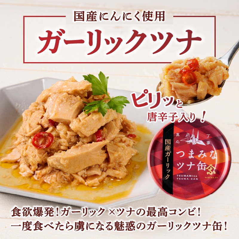 a11-225　焼津 ガーリックツナ 佃煮（しっとり おかか） セット