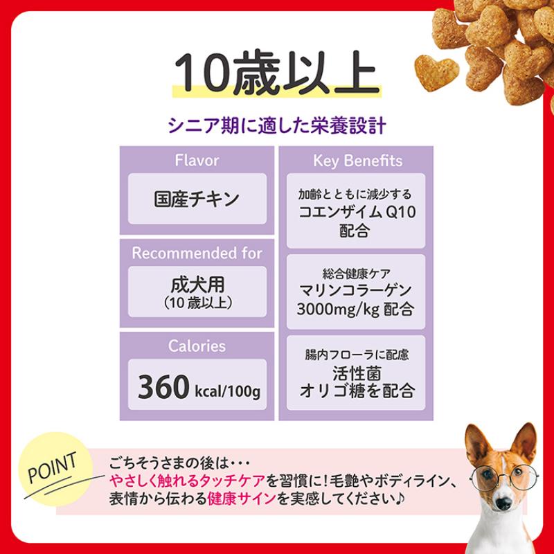 ビューティープロ ドッグ 10歳以上 200g ケース販売 ペットフード 犬 愛犬 ペット ペット用品 犬用 愛犬用 ごはん 静岡 袋井市