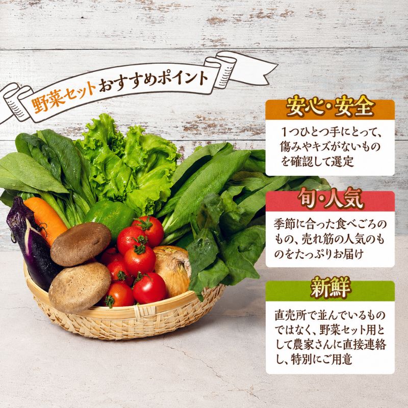 定期便 12回 季節の野菜 詰め合わせ セット 冷蔵 旬