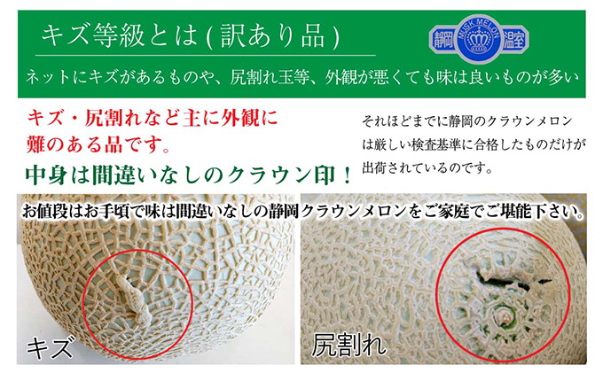 クラウンメロン 訳あり 3玉 定期便6ヶ月 メロン 人気 厳選 ギフト 贈り物 デザート グルメ 袋井市 果物 メロン青肉 フルーツ 静岡県産 マスクメロン 最高峰 上品 甘み とろける 柔らか 食感 高級メロンブランド