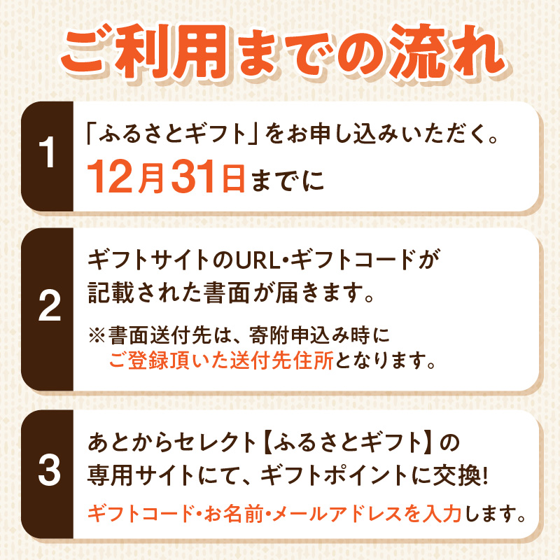 【小牧市ふるさと納税】あとからセレクト【ふるさとギフト】30,000円 あとからセレクト ふるさとギフト 30,000円分 あとから選べる ギフト券 ギフトポイント 後日 選ぶ 後から ゆっくり 選べる 特産品に交換 発行より1年間 愛知県 小牧市 送料無料