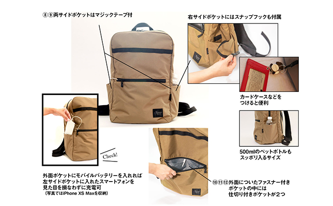 ベビサポバッグ【赤】 