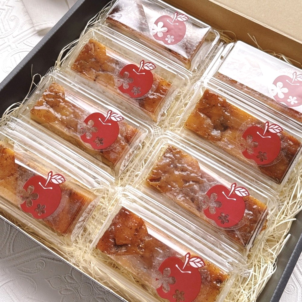 りんご専門店のタルト・タタン 紅茶（アップルティー） 8Pセット | 焼き菓子 スイーツ 洋菓子 完熟 りんご 果肉 個包装 焼菓子 手土産 デザート 幸田町 napple ナップル お取り寄せ 愛知県 幸田町