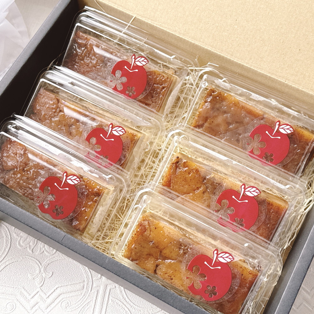 りんご専門店のタルト・タタン 紅茶（アップルティー） 6Pセット | 焼き菓子 スイーツ 洋菓子 完熟 りんご 果肉 個包装 焼菓子 手土産 デザート 幸田町 napple ナップル お取り寄せ 愛知県 幸田町