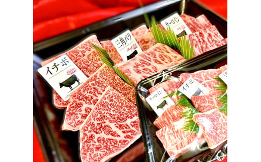 【定期便】２か月に１回　特撰近江牛定期便　焼肉３種食べ比べセット全6回【FO45W】（国産牛　和牛　ブランド牛　ブランド和牛　黒毛和牛　牛肉　肉　高級　人気　おすすめ　神戸牛　松阪牛 に並ぶ 日本三大和牛 近江牛）