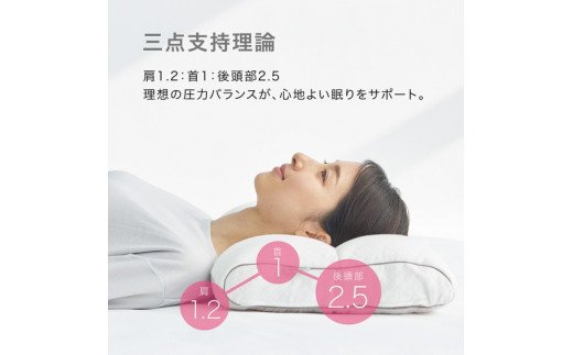 【 nishikawa 西川 】 医師がすすめる健康枕 もっと肩楽寝 低め 【P228W】