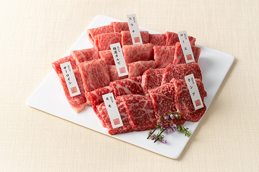 【カネ吉山本】近江牛【琵琶】すき焼き2種・焼肉6種盛り合わせ2段重【Y161W1】（国産牛　和牛　ブランド牛　ブランド和牛　黒毛和牛　牛肉　肉　高級　人気　おすすめ　神戸牛　松阪牛 に並ぶ 日本三大和牛 近江牛）