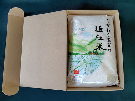 【7年産】近江米 環境こだわり米 みずかがみ 無洗米【5kg×1】【BN15W】