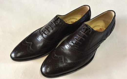 手作りにこだわったオーダーシューズ・カンガルー革(本革)【革靴仕立て券送付】【R028W】（滋賀県　近江八幡市）