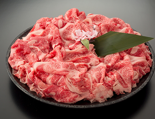 近江牛切り落とし【１kg（500ｇ×2パック）】【AC10W】（滋賀県　近江八幡市）