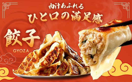 近江牛と豚肉の合挽餃子と焼売セット【HH01W】（滋賀県　近江八幡市）