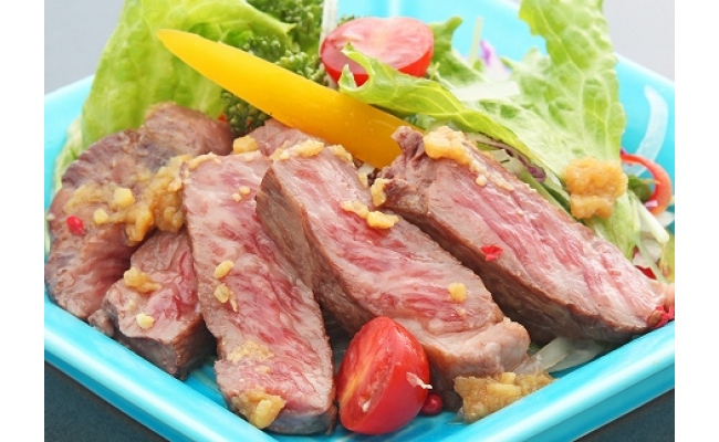 味自慢A4近江牛肩ロースステーキ（山椒味噌漬け）【200g×2枚】【AJ03W】（滋賀県　近江八幡市）