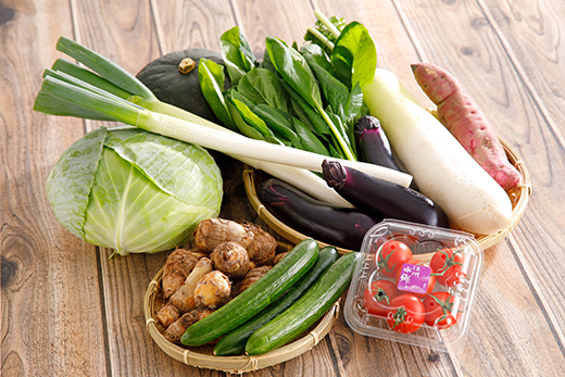 近江野菜詰め合せセット【1.5kg～2kg】【K002W】（滋賀県　近江八幡市）
