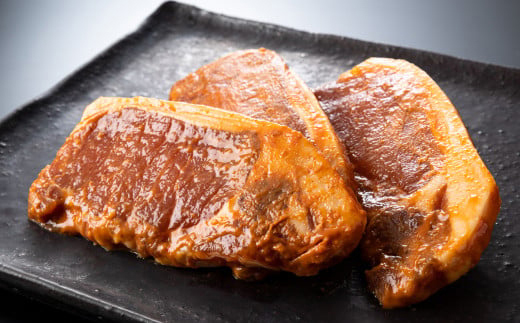 もち豚ロースのみそ漬【700ｇ（1枚味噌込み140g×5枚入り）】【H007W】（滋賀県　近江八幡市）