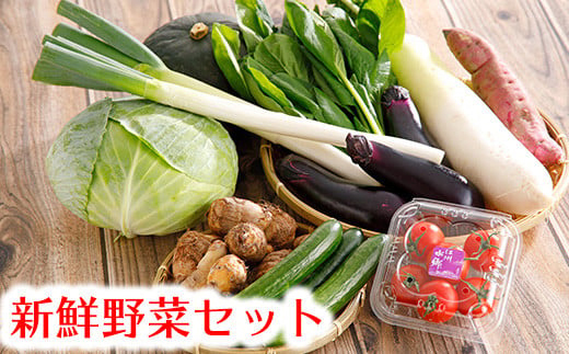 近江野菜詰め合せセット【1.5kg～2kg】【K002W】（滋賀県　近江八幡市）
