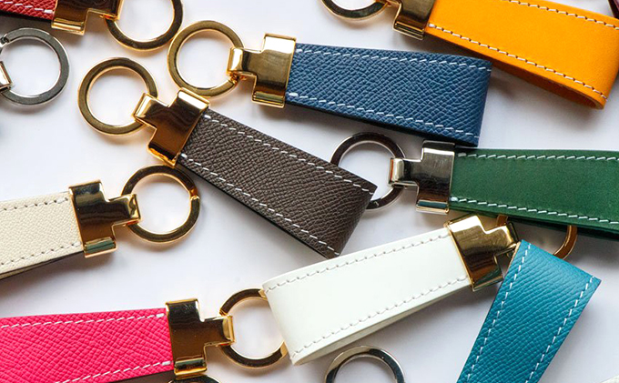 革製品 キーリング レザー 革小物 SOキーリング シュリー（山羊革） ファッション 小物 アクセサリー 雑貨 日用品 文房具 高級革 名入れ 贈り物 ハンドメイド ギフト 滋賀県 豊郷町