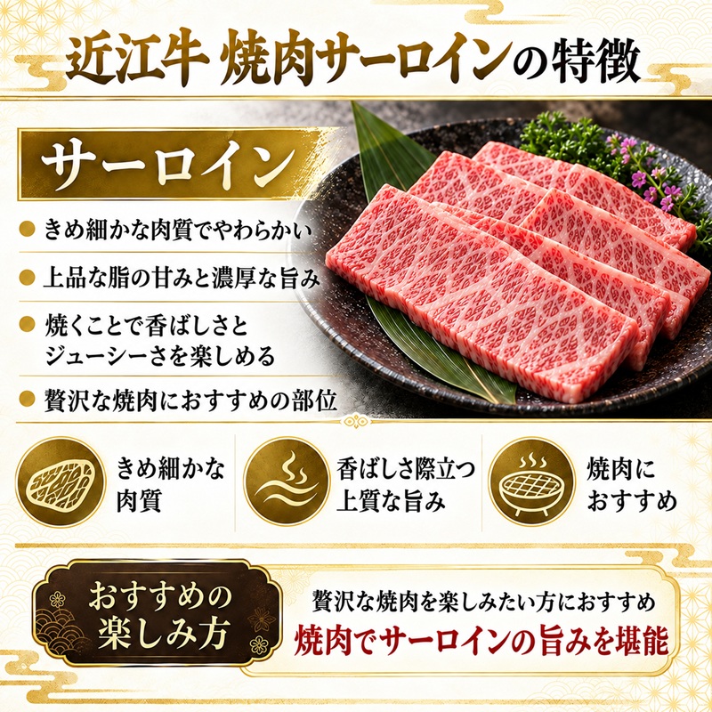 【最短1週間発送】 A5ランク 近江牛 焼肉 肉 牛肉 雌牛 ステーキ サーロイン 約1kg 短冊焼肉用 ふるさと納税 お肉 ブランド牛 和牛 黒毛和牛 滋賀県 豊郷町