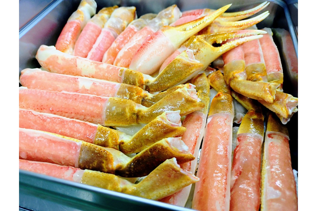ズワイガニのかんかん焼きで楽しむ豪快ＢＢＱ気分 １ｋｇ／北畿水産 ふるさと納税 カニ ボイル ふるさと納税 ボイルガニ ふるさと納税 ズワイガニ ボイル